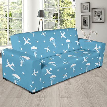 Skydiver Print Design LKS303 Sofa Slipcover