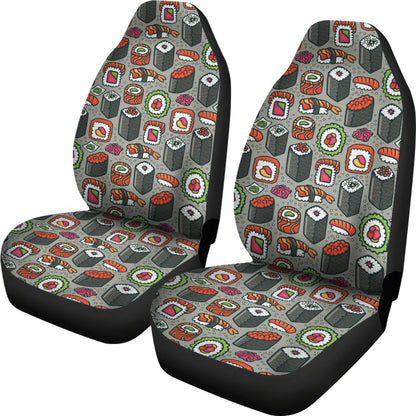 Sushi Print Design LKS301 Car Seat Covers