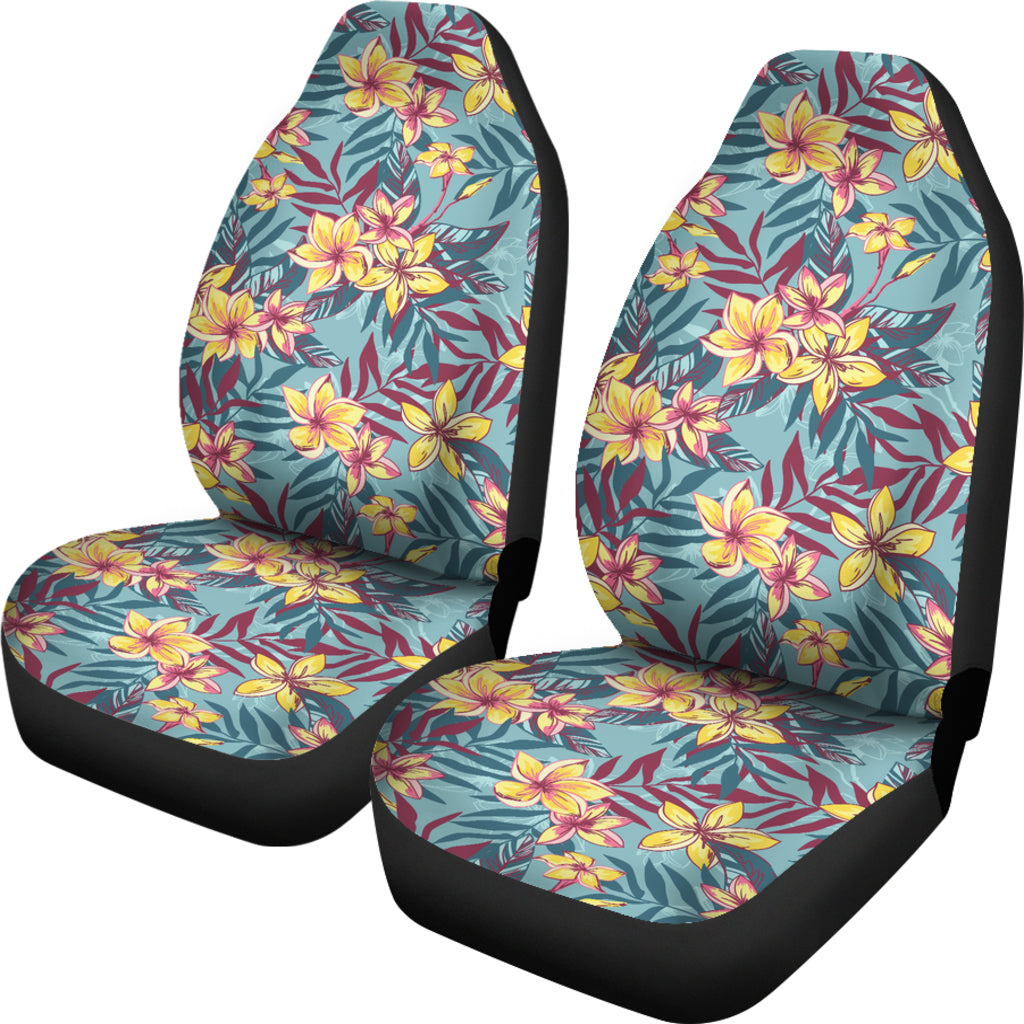 Summer Floral Print Design LKS304 Car Seat Covers