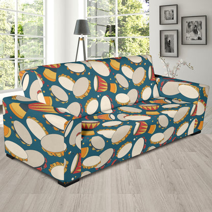 Tambourine Pattern Print Design 01 Sofa Slipcover