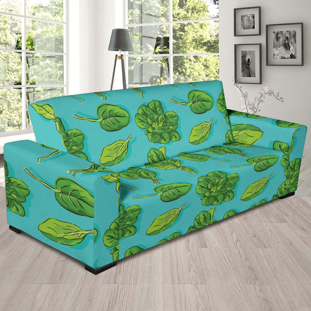 Spinach Print Design LKS301 Sofa Slipcover