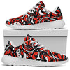 Native North American Themed Print Athletic Shoes