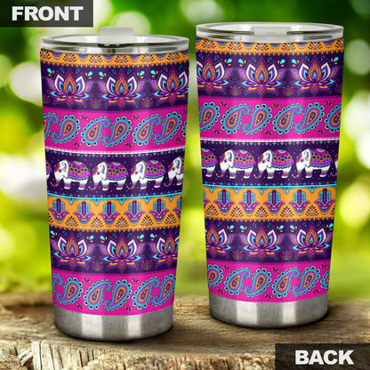 Boho Indian Style Pattern Tumbler
