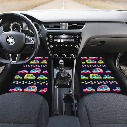 Camper Cute Camping Design No 3 Print Car Floor Mats Front Back