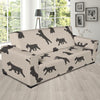 Schnauzers Pattern Print Design A06 Sofa Slipcover