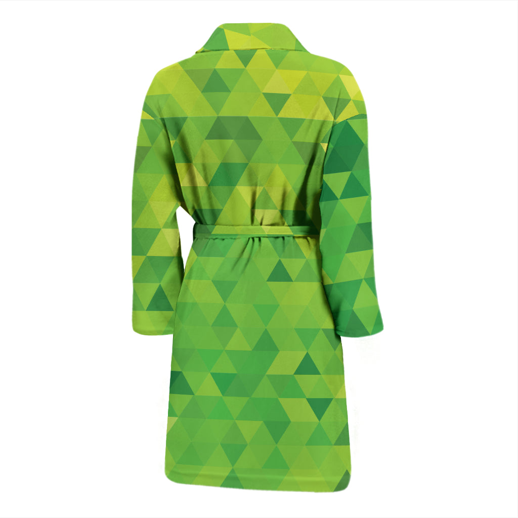 Geometric Print Design LKS402 Men Bathrobe