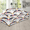 Fugu Pattern Print Design 03 Sofa Slipcover