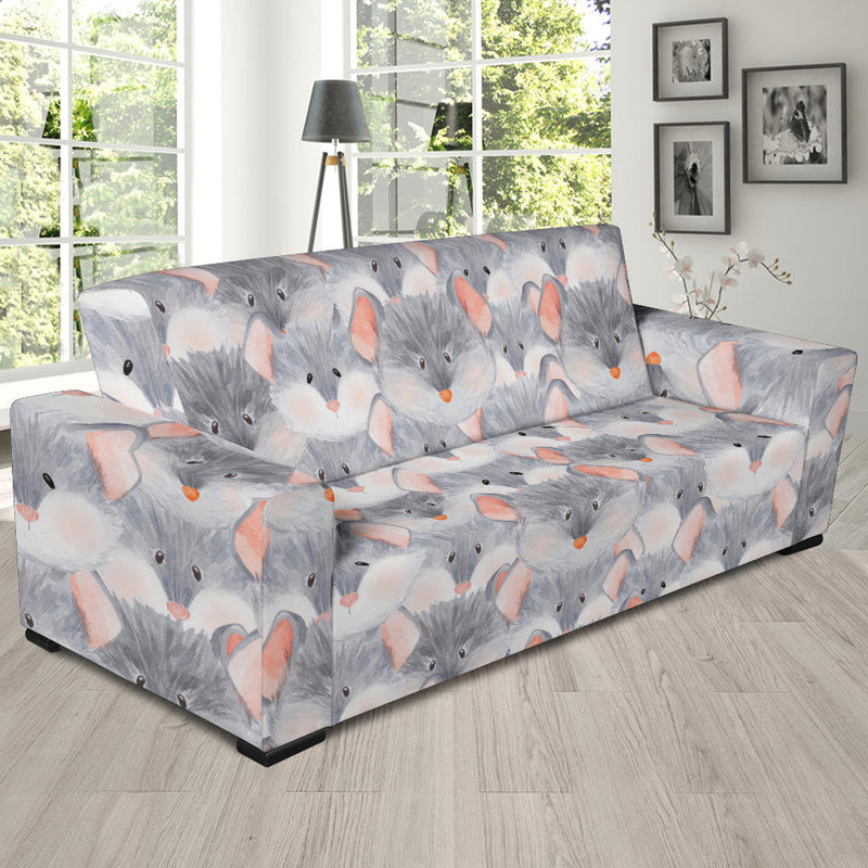 Rat Baby Pattern Print Design 02 Sofa Slipcover