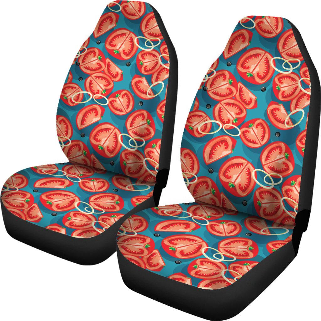 Tomato Print Design LKS301 Car Seat Covers