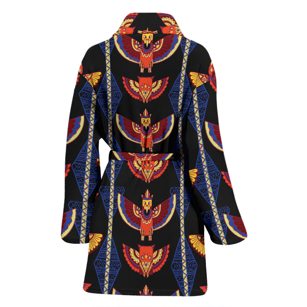 Totem Print Design LKS301 Women Bathrobe
