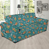 Gingerbread Pattern Print Design 05 Sofa Slipcover