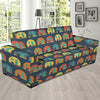 Camper Pattern Print Design 02 Sofa Slipcover