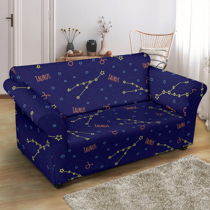 Taurus Print Design LKS301 Loveseat Couch Slipcover