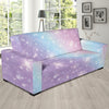 Cosmic Pastel Pattern Print Design 02 Sofa Slipcover