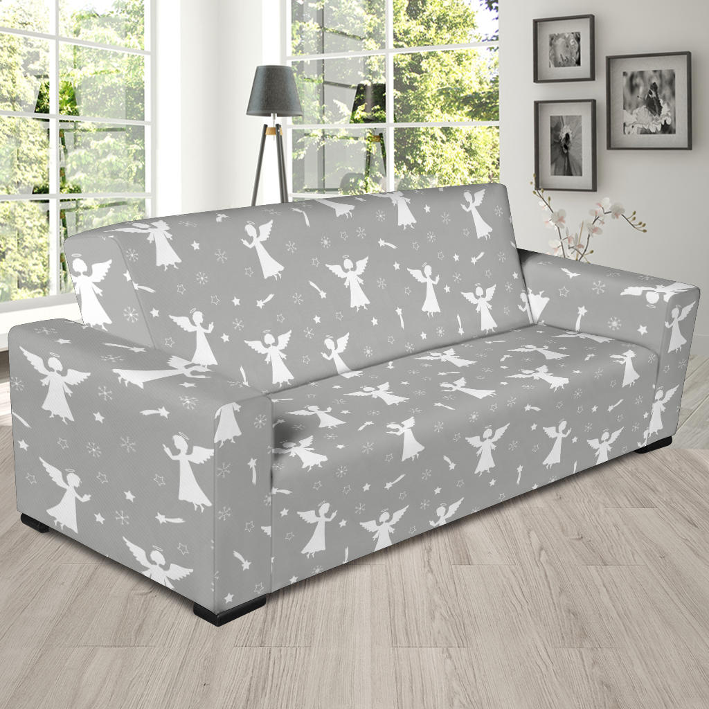 Angel Pattern Print Design 03 Sofa Slipcover