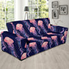 Jellyfish Pattern Print Design 03 Sofa Slipcover