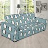 Penguin Pattern Print Design A02 Sofa Slipcover