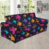 Angelfish Colorful Pattern Print Design 03 Sofa Slipcover