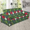 Radish Pattern Print Design A03 Sofa Slipcover