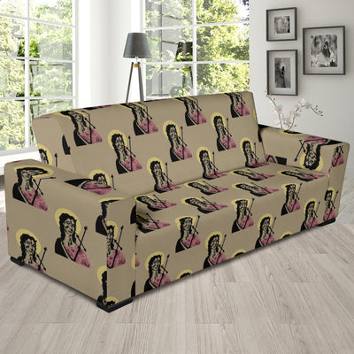 Christian Pattern Print Design 04 Sofa Slipcover