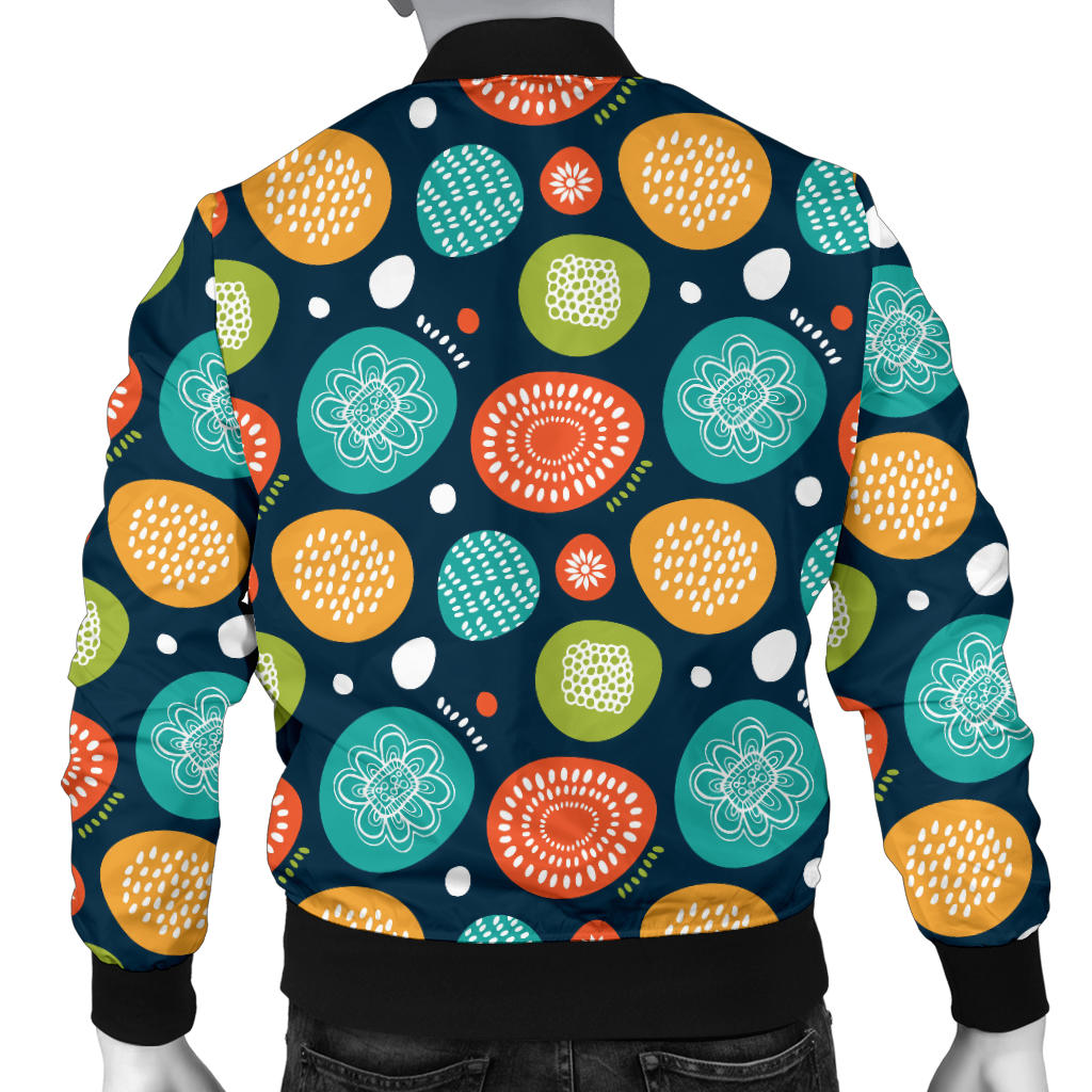 Swedish Themed Design Men Bomber Jacket