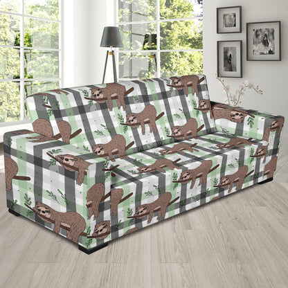 Sloth Print Design LKS301 Sofa Slipcover
