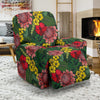 Summer Floral Print Design LKS305 Recliner Slipcover