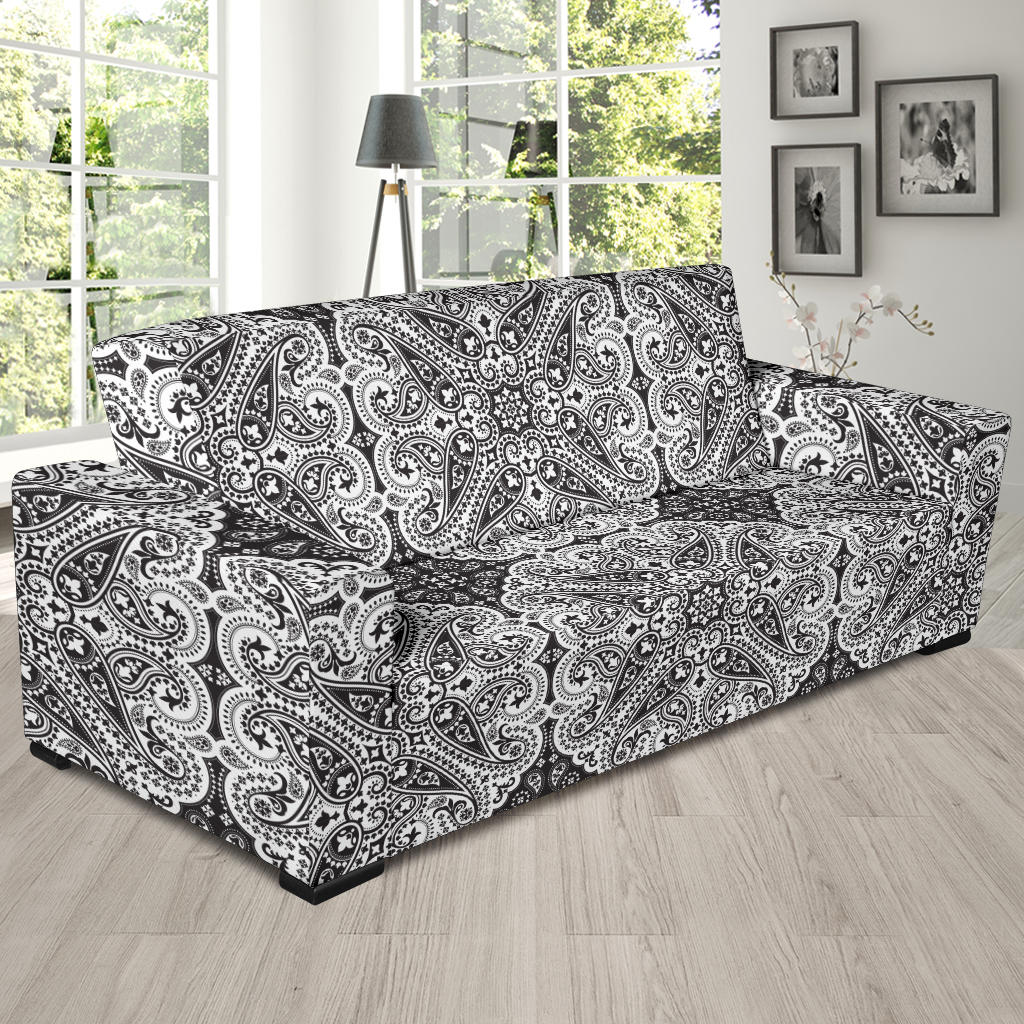 Bandana Print Design LKS309 Sofa Slipcover