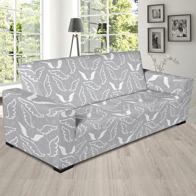 Angel Wings Pattern Print Design 01 Sofa Slipcover