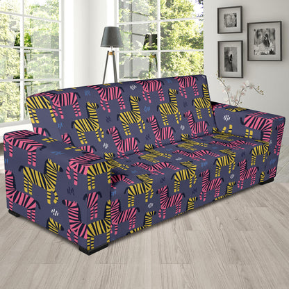 Zebra Print Design LKS303 Sofa Slipcover