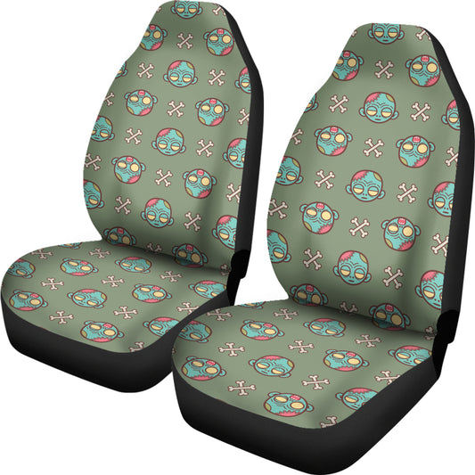 Zombie Print Design LKS301 Car Seat Covers