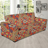 African Pattern Print Design 06 Sofa Slipcover