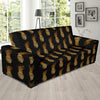 Pineapple Pattern Print Design A02 Sofa Slipcover