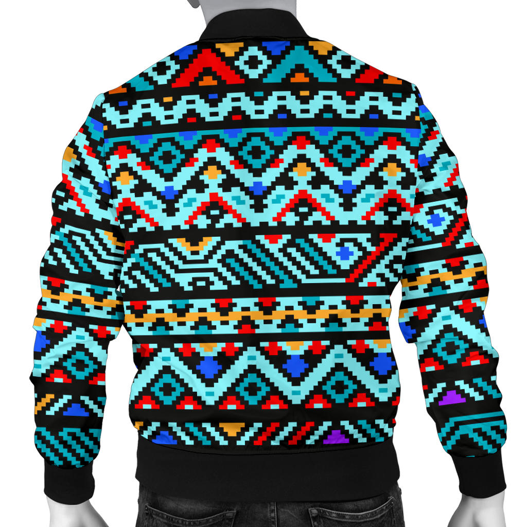 Southwestern Style Men Bomber Jacket