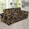 Rope Pattern Print Design A04 Sofa Slipcover