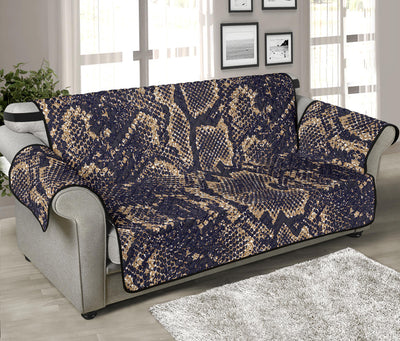 Snake Skin Pattern Print Sofa Cover Protector