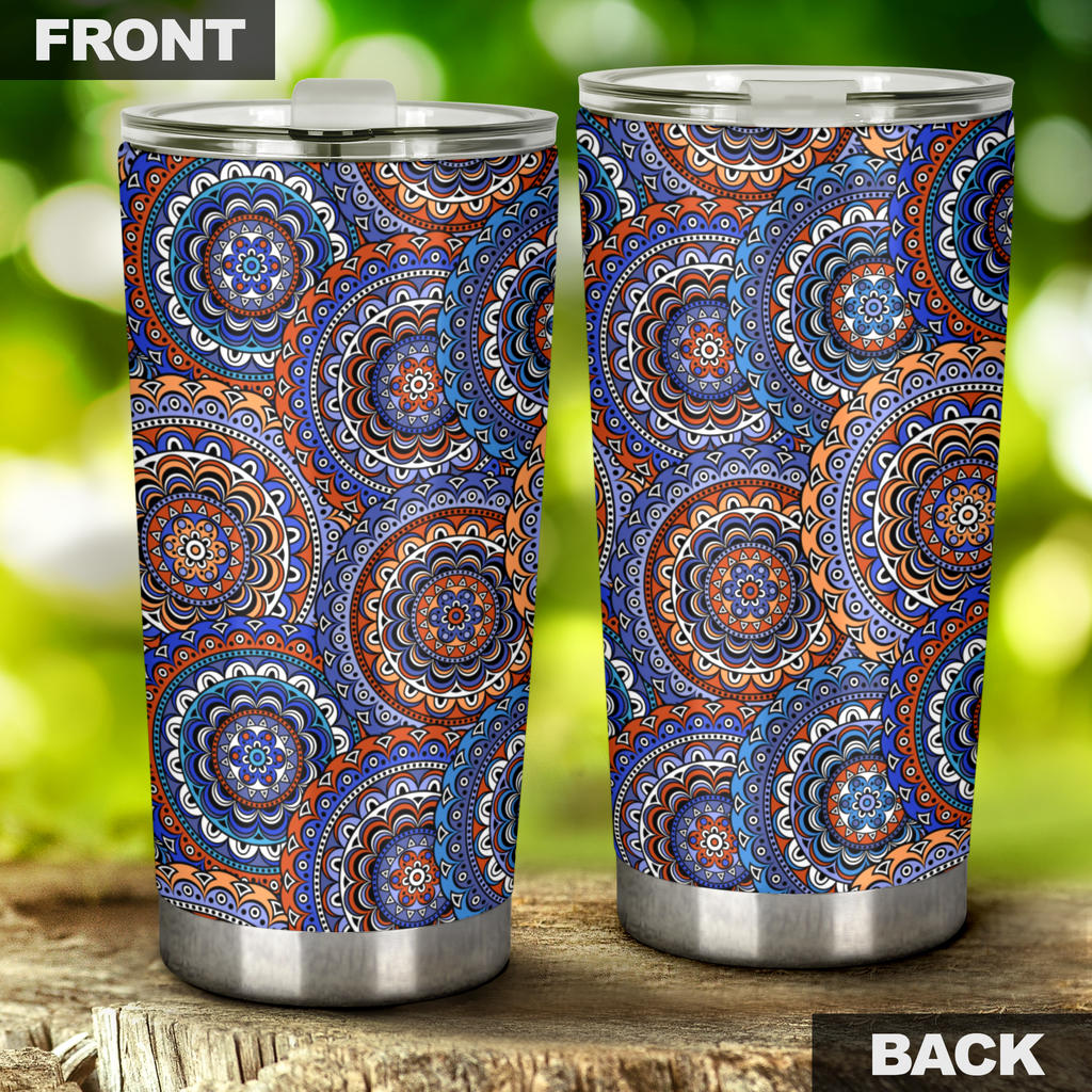 Mandala Boho Chic Design Print Tumbler