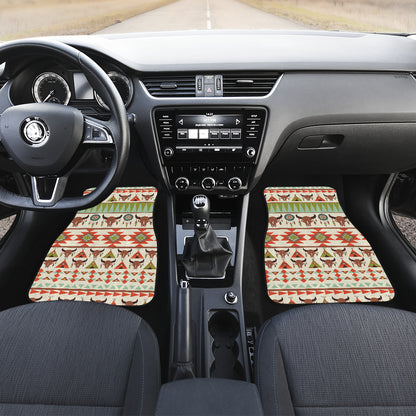 American indian Ethnic Pattern Car Floor Mats Front Back