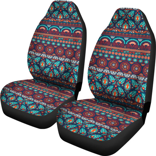 Suzani Print Design LKS302 Car Seat Covers