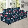 Cupcake Pattern Print Design 03 Sofa Slipcover