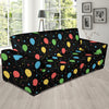 Ballon Colorful Pattern Print Design 04 Sofa Slipcover