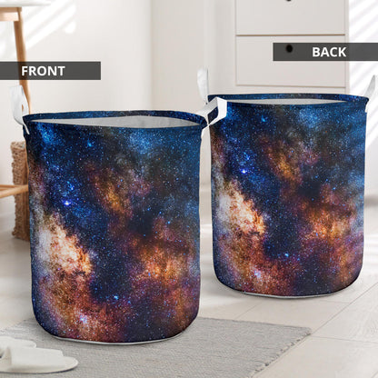 Celestial Milky way Galaxy Laundry Basket