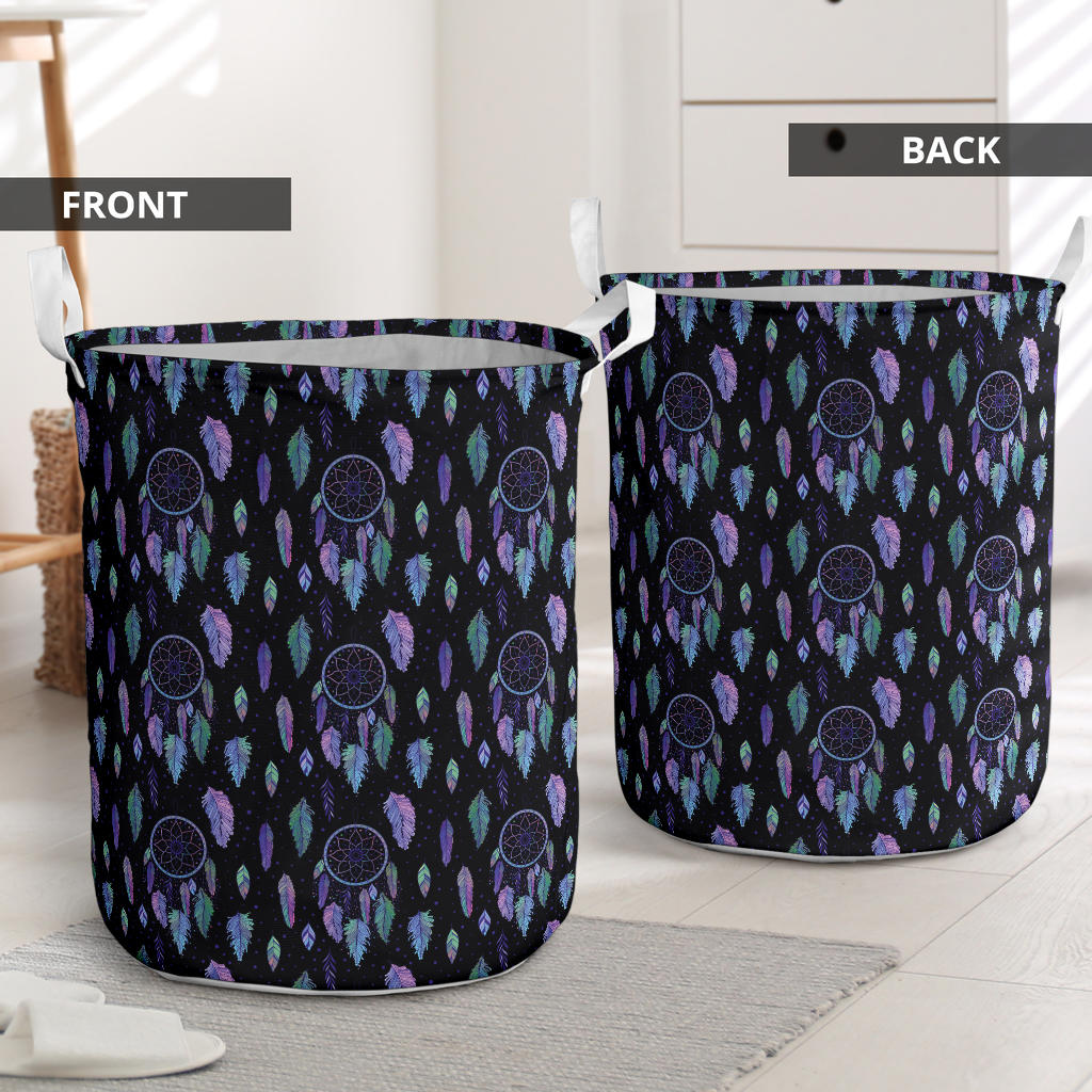 Dream Catcher Tribal Design Laundry Basket