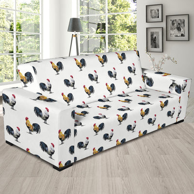 Chicken Pattern Print Design 02 Sofa Slipcover