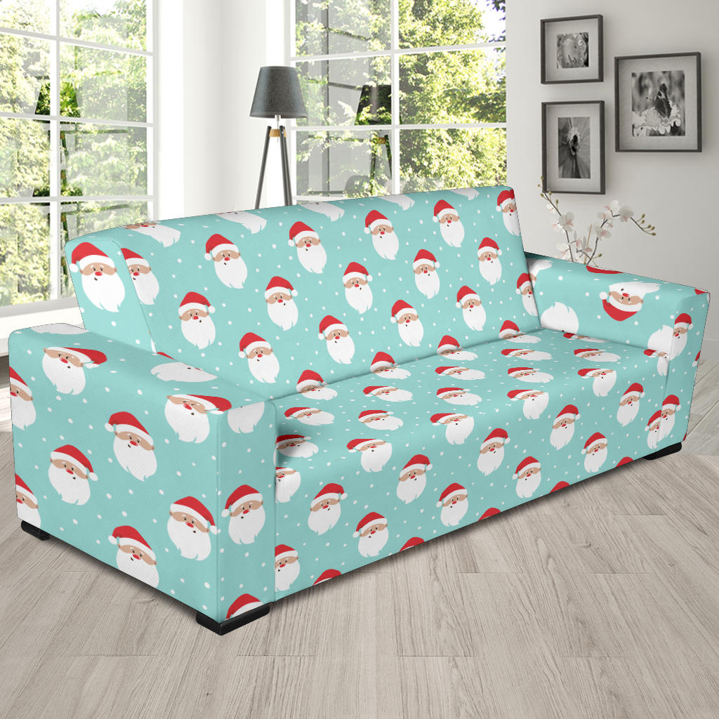 Santa Print Design LKS308 Sofa Slipcover