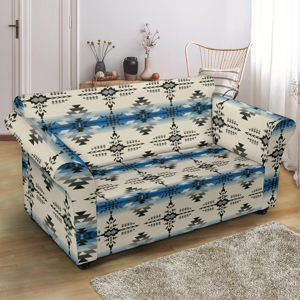 Southwest Pattern Print Design LKS304 Loveseat Couch Slipcover