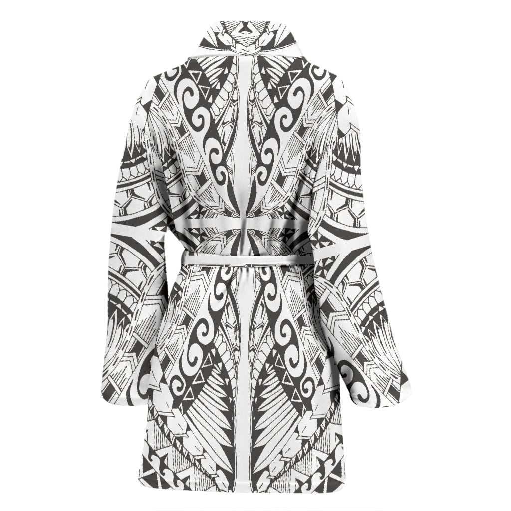 Samoan Style Print Design LKS301 Women Bathrobe