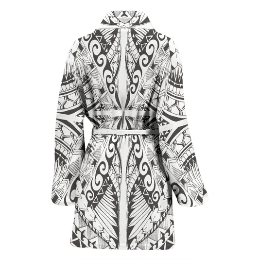 Samoan Style Print Design LKS301 Women Bathrobe