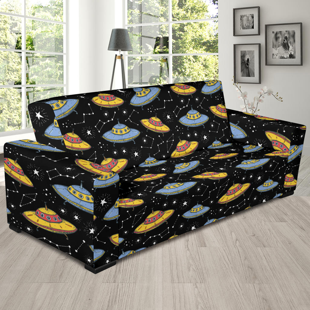 UFO Print Design LKS307 Sofa Slipcover