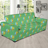 Budgerigar Pattern Print Design 01 Sofa Slipcover